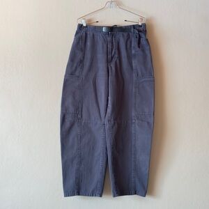 Gramicci Voyager Pants - Double Navy - Cotton Twill - Balloon / Barrel Leg Pants